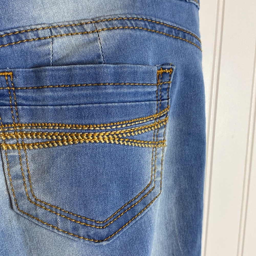 Junior Women's size 3/4 vip street denim Jeans - Picture 9 of 12